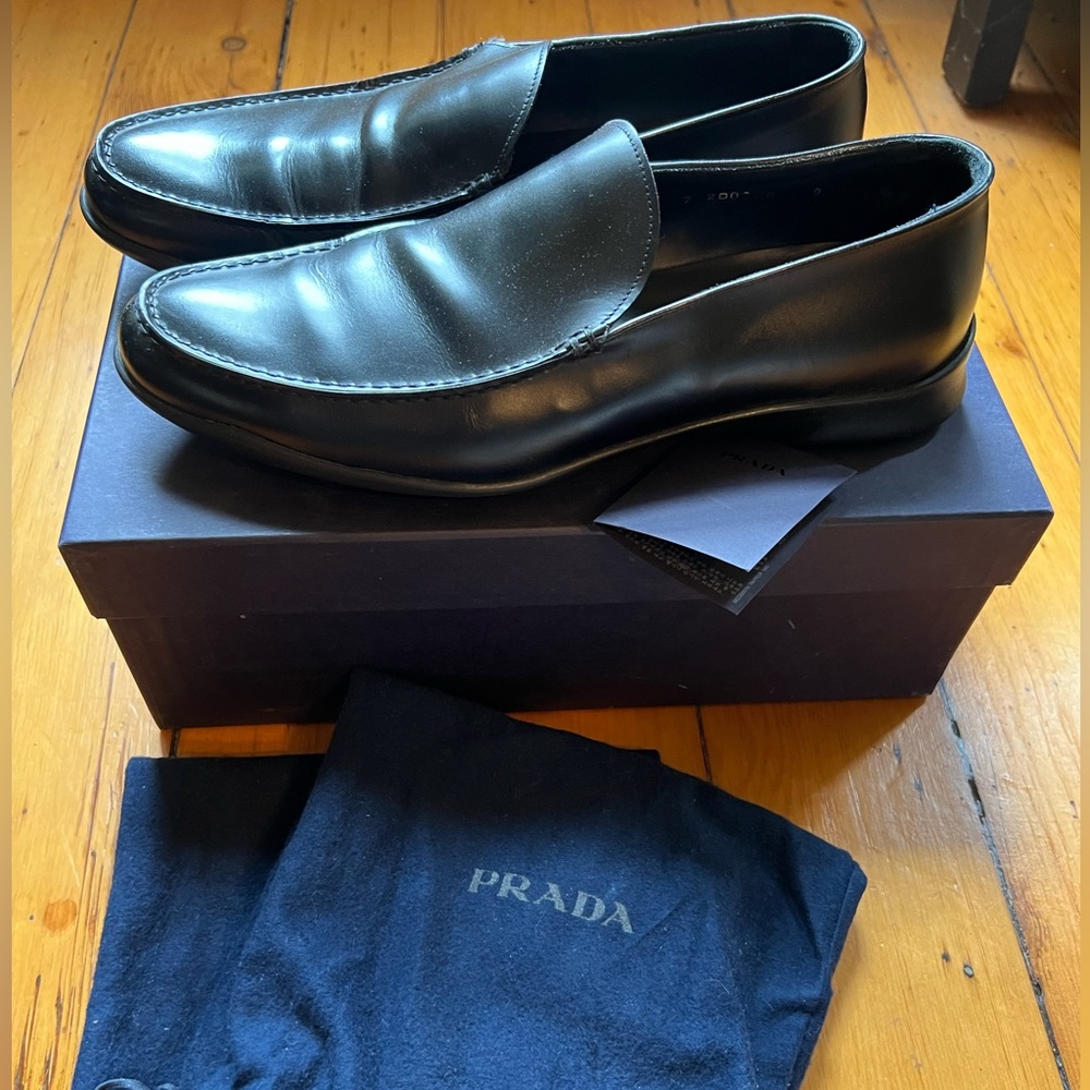 Prada black loafers. Vintage late 90s. - Picture 9 of 9